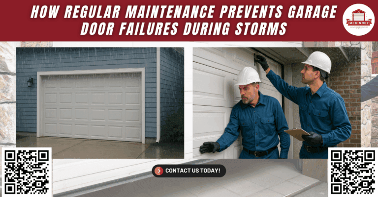 How Regular Maintenance Prevents Garage Door Failures During Storms - McKinney Garage Door Repair Co.