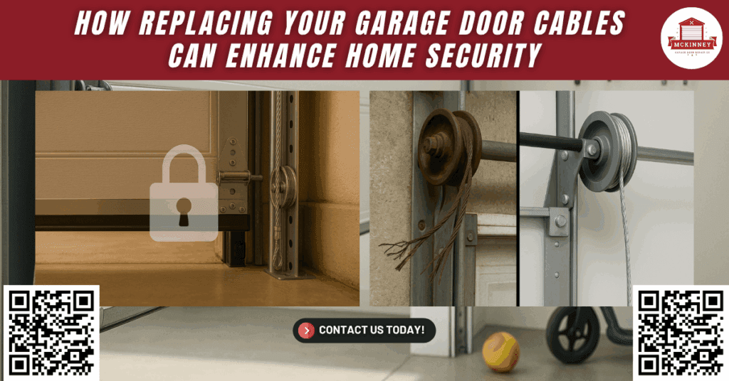 How Replacing Your Garage Door Cables Can Enhance Home Security - McKinney Garage Door Repair Co.