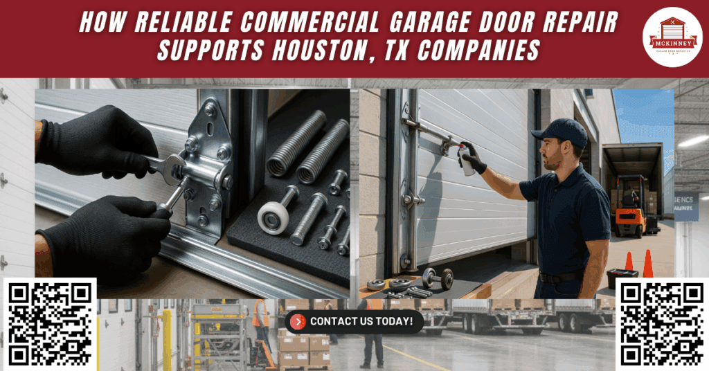 How Reliable Commercial Garage Door Repair Supports Houston, TX Companies