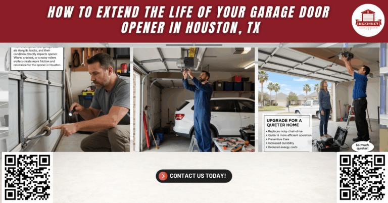 How to Extend the Life of Your Garage Door Opener in Houston, TX - McKinney Garage Door Repair Co.